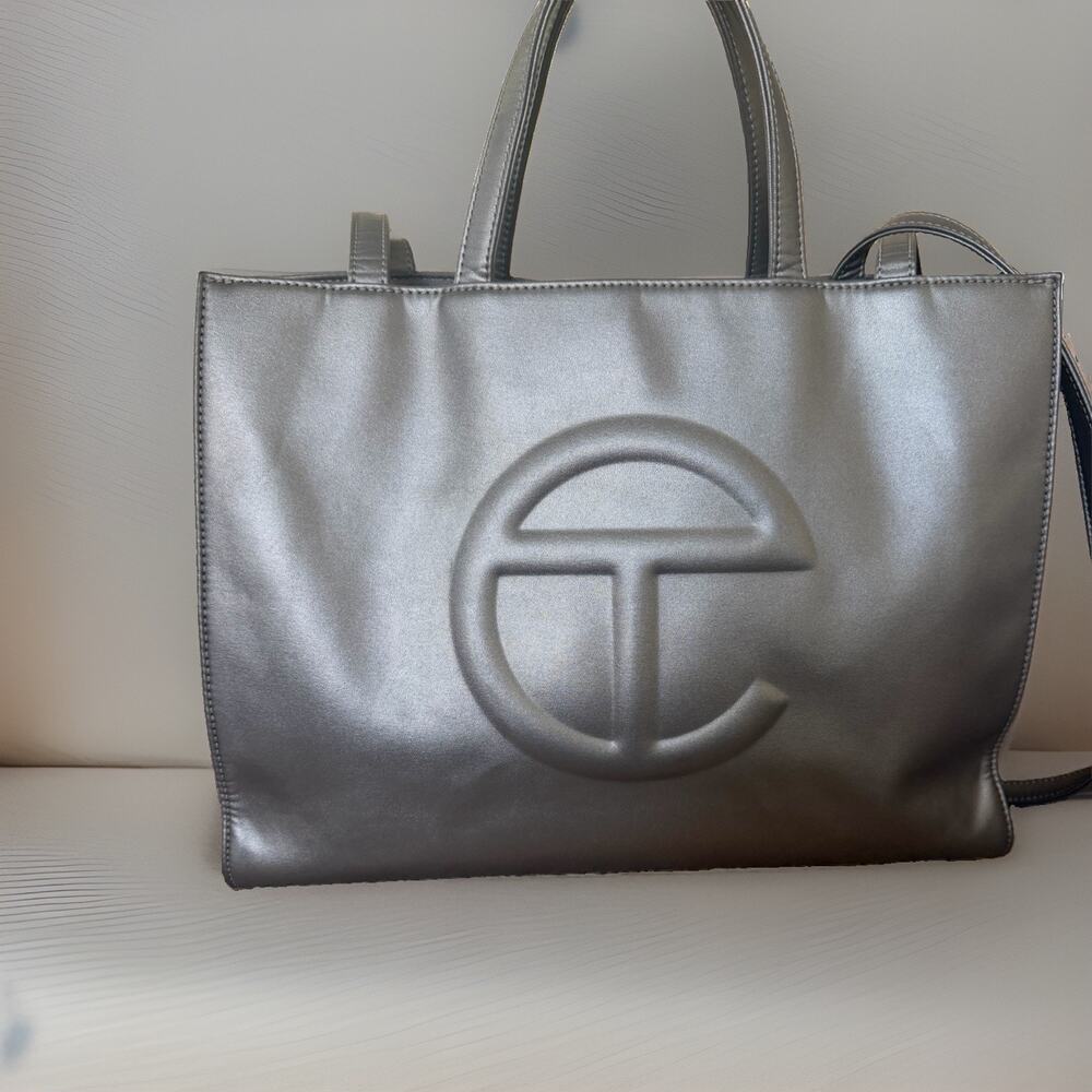 Telfar Medium Bronze Shopping Bag